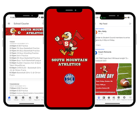 School Courier App Screenshot 1